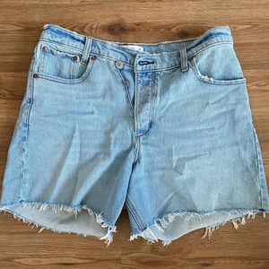 Abercrombie High Rise Dad Shorts